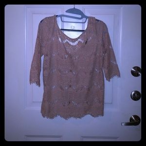 Zara lace top